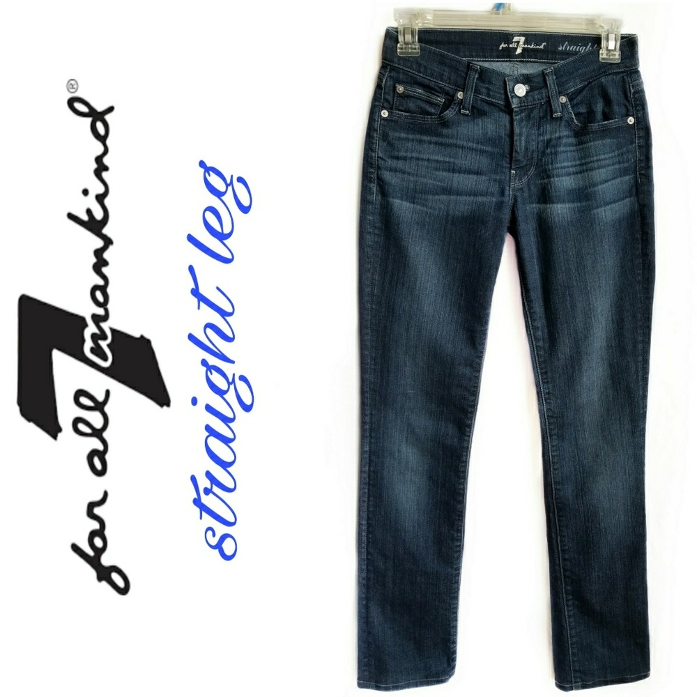 7 for all mankind jeans straight leg
